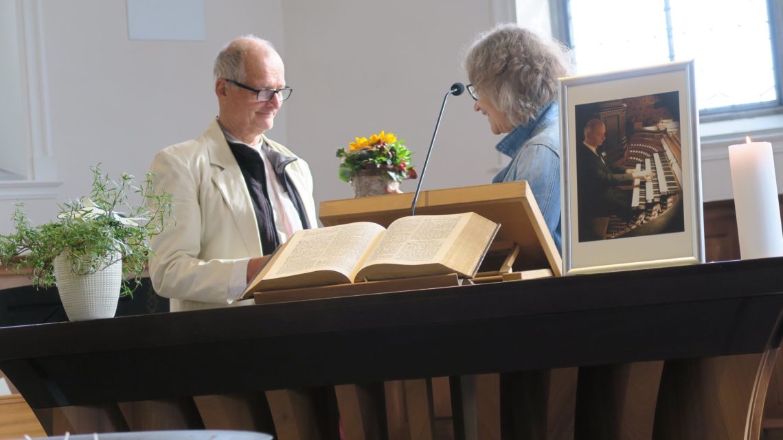 Organist Gerhard Spycher nach 17 Jahren verabschiedet