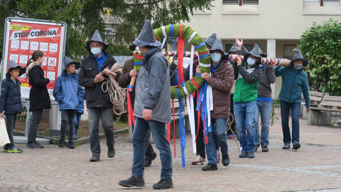 Maibaumfest ohne Fest