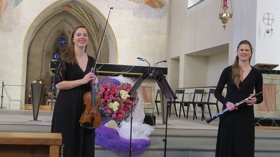 Violine und Oboe im Zwiegespräch