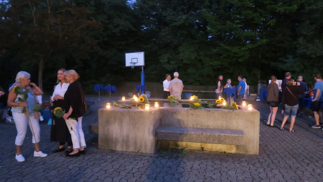 Stimmgewalt an der „Serenade zu Ferienende“ in Oberuzwil