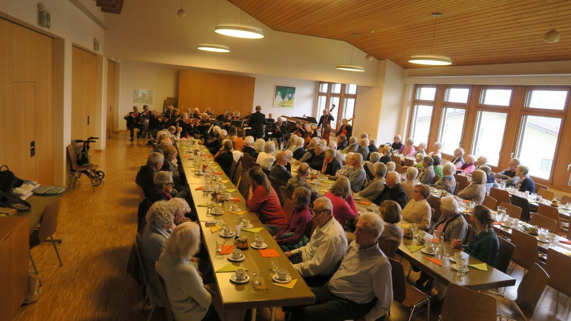 Oktober-Seniorennachmittag in Oberuzwil mit dem Senioren-Orchester St.Gallen