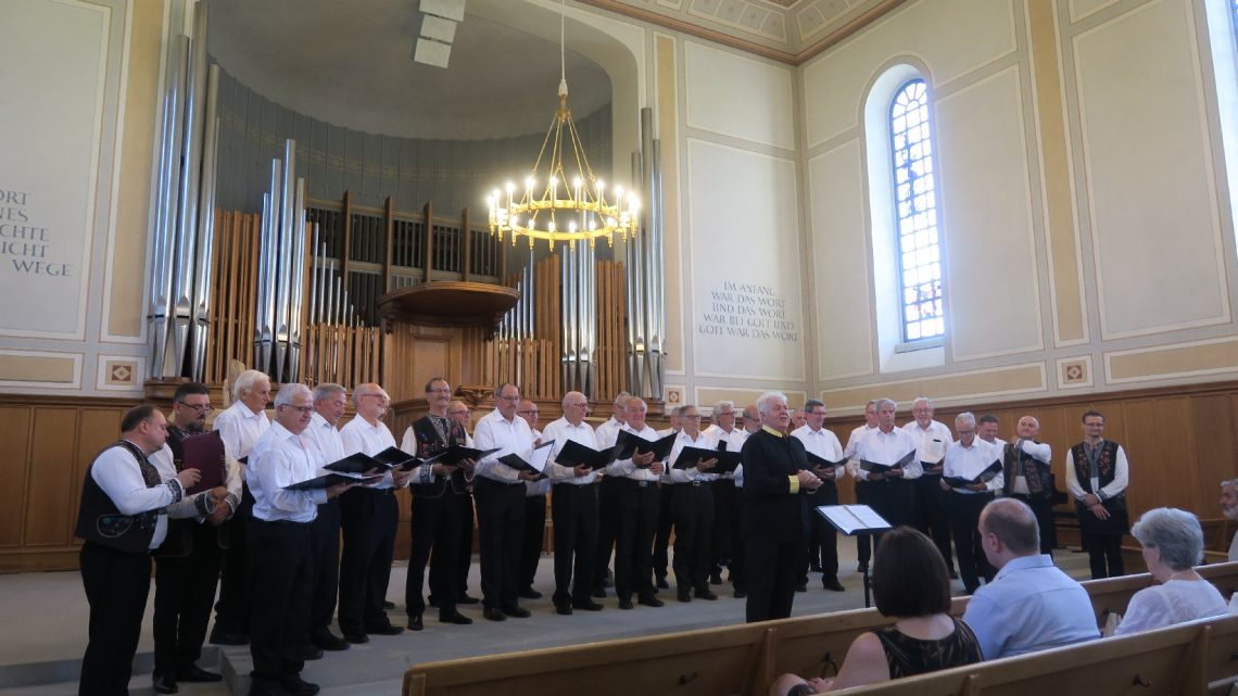 Sängerbund an der Thur und Orpheus-Oktett: Völkerverbindende Kraft der Musik