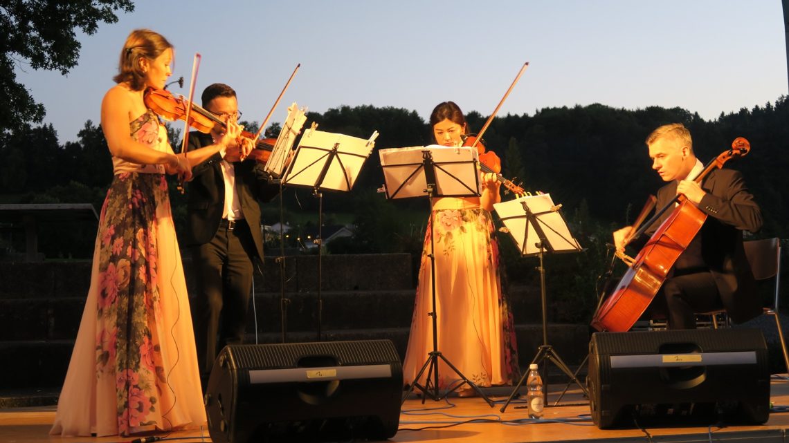 «Esprit-Quartett» begeisterte an der Sommerserenade in Oberuzwil